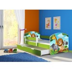 Otroška postelja 4kids Yummy ZOO 2